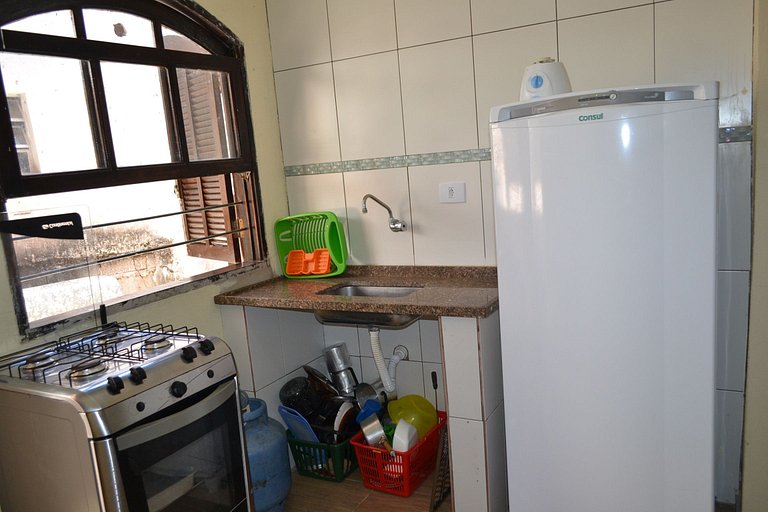 Chalé Marbela 09 — 1 Quarto, Piscina, 2 Quadras do Mar