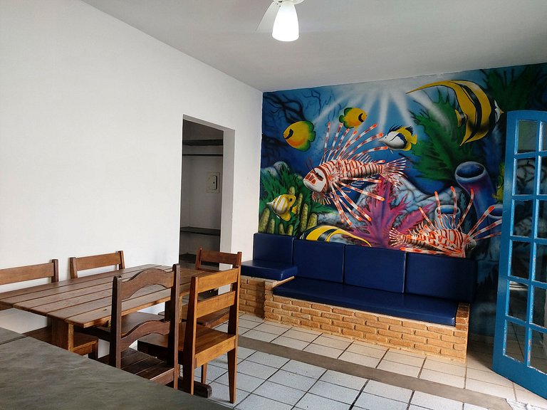 Maranduba Chalé Marbela 5-B — 1 Quarto, Piscina, 3 Quadras d