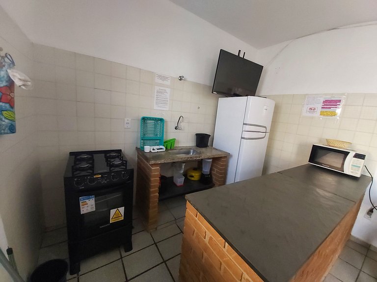 Chalé Maranduba 05-B — 1 Quarto, Piscina, 3 Quadras do Mar