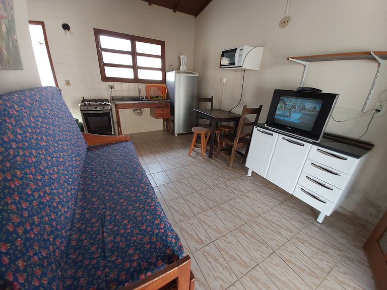 Maranduba Chalé Marbela 6-A — 1 Quarto, Piscina, 3 Quadras d