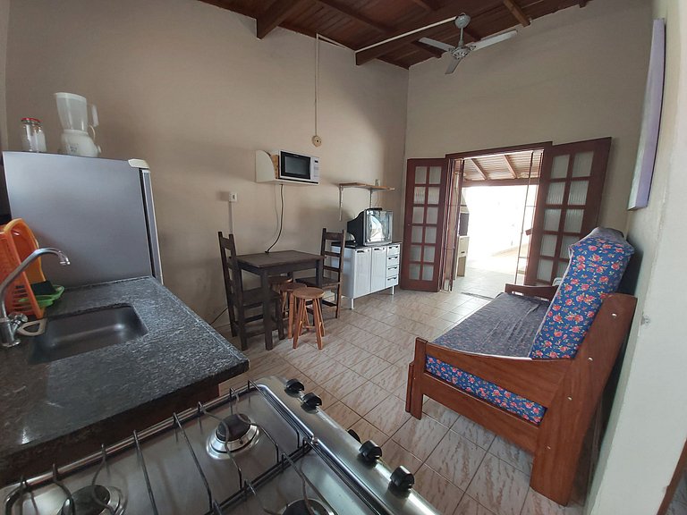 Maranduba Chalé Marbela 6-A — 1 Quarto, Piscina, 3 Quadras d