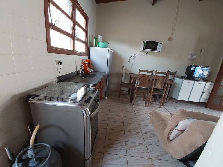 Maranduba Chalé Marbela 6-C — 1 Quarto, Piscina, 3 Quadras d