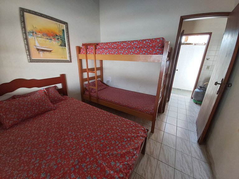 Maranduba Chalé Marbela 6-C — 1 Quarto, Piscina, 3 Quadras d