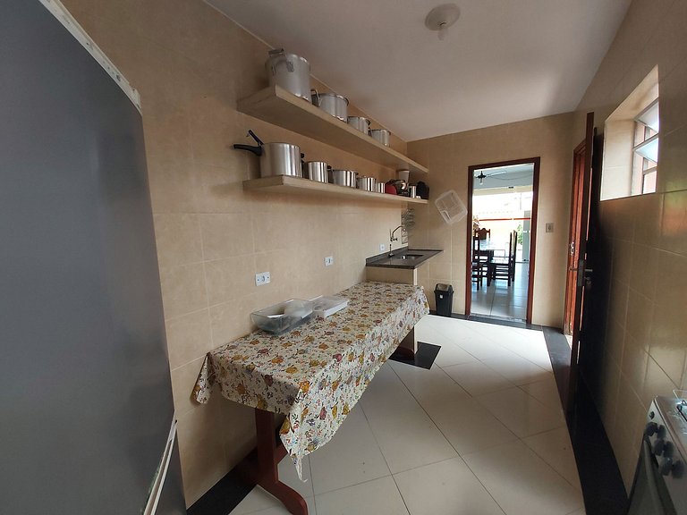 Casa Sapê Grande — 6 Quartos, Piscina, 16 Pessoas, 1 Quadra