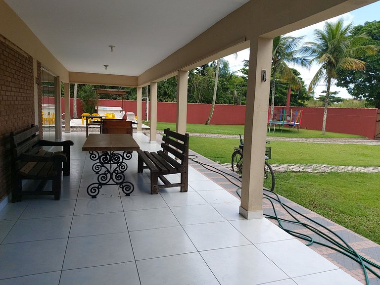 Casa Sapê Grande — 6 Quartos, Piscina, 16 Pessoas, 1 Quadra