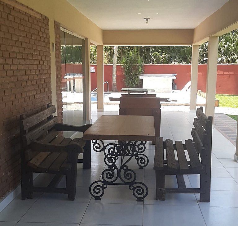 Casa Sapê Grande — 6 Quartos, Piscina, 16 Pessoas, 1 Quadra