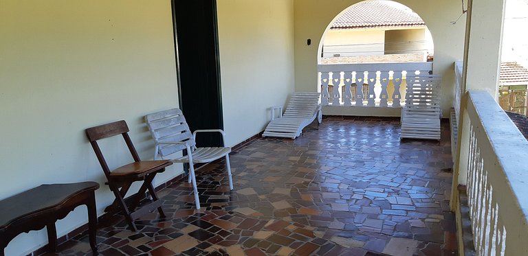 Casa Maranduba — 3 Quartos, 10 Pessoas, 1 Quadra do Mar