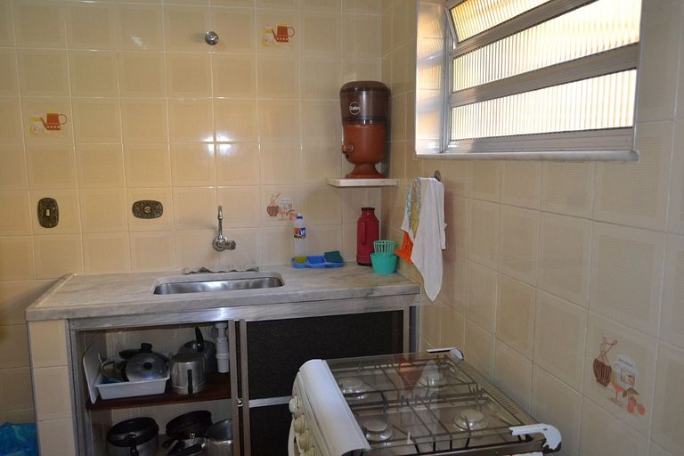 Apartamento Praia Grande — 3 Quartos, 12 Pessoas, 2 Quadras