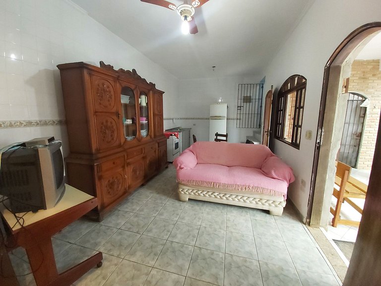 Casa Sapê — 4 Quartos, 12 Pessoas, 2 Quadras do Mar