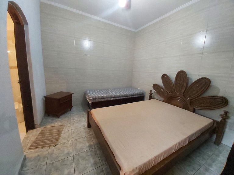 Casa Sapê — 4 Quartos, 12 Pessoas, 2 Quadras do Mar