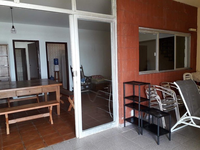 Casa Pé na Praia Sapê — 5 Quartos, 12 Pessoas, Frente ao Mar