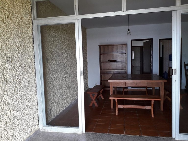 Casa Pé na Praia Sapê — 5 Quartos, 12 Pessoas, Frente ao Mar