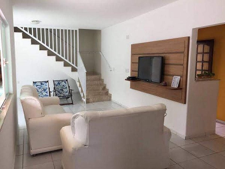 Casa Sapê 03 — 4 Suítes, Piscina, 12 Pessoas, 2 Quadras da P