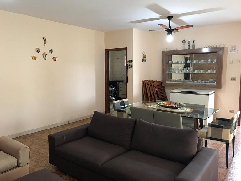 Casa Sapê — 3 Quartos, 10 Pessoas, 2 Quadras do Mar