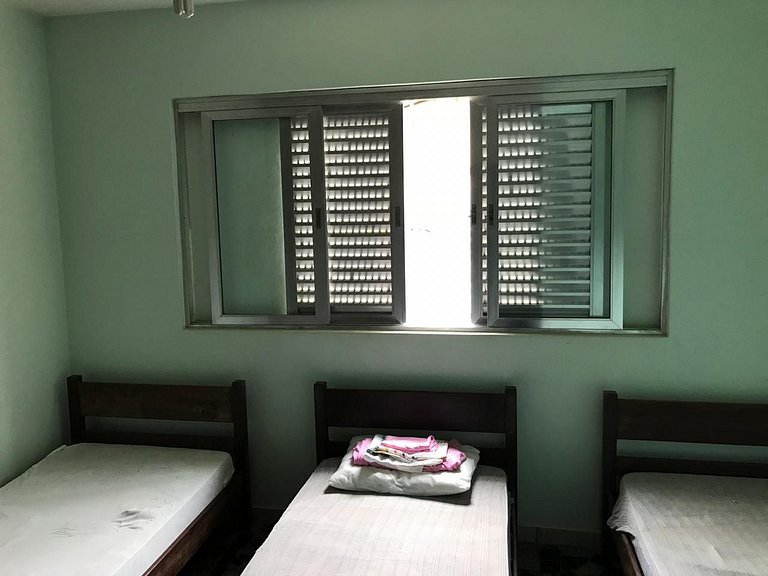 Casa Sapê — 3 Quartos, 10 Pessoas, 2 Quadras do Mar