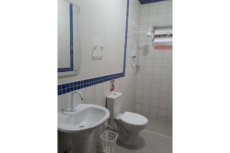 Casa Pé na Praia Sapê — 5 Quartos, 12 Pessoas, Frente ao Mar