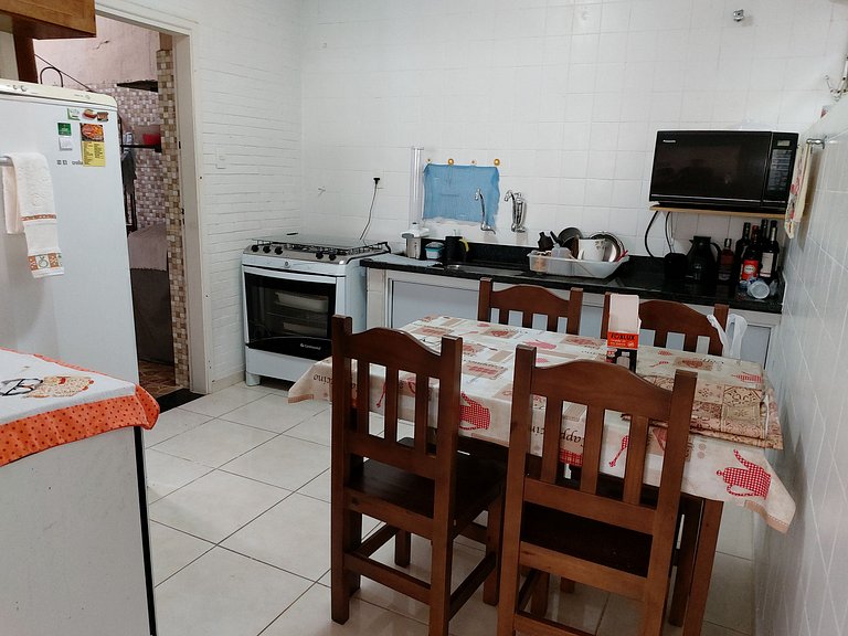 Casa Sapê — 3 Quartos, Piscina, 12 Pessoas, 1 Quadra do Mar