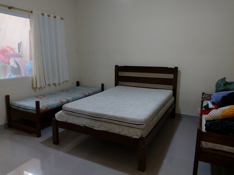 Casa Sapê — 3 Quartos, Piscina, 12 Pessoas, 1 Quadra do Mar