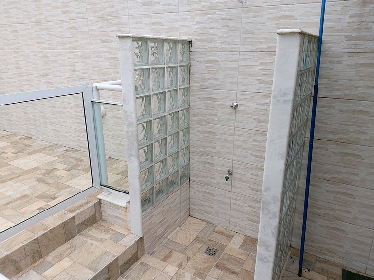 Casa Sapê — 3 Quartos, Piscina, 12 Pessoas, 1 Quadra do Mar