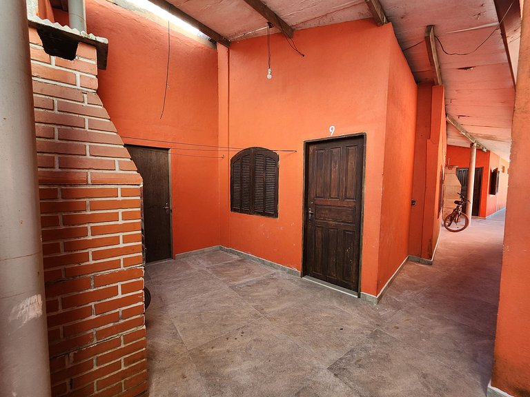 Chalé Marbela 09 — 1 Quarto, Piscina, 2 Quadras do Mar